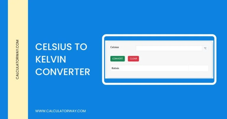 celsius to kelvin converter