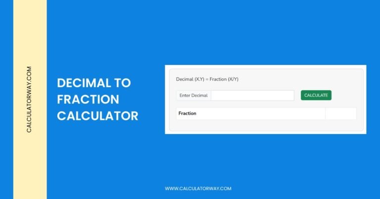 decimal to fraction calculator