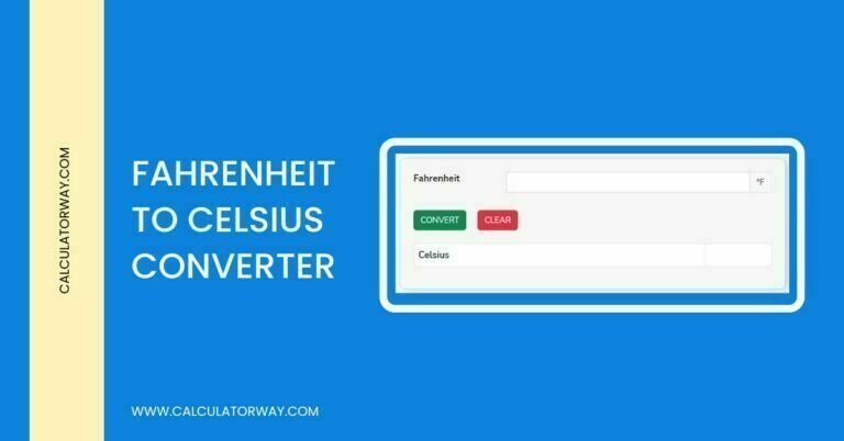 fahrenheit to celsius converter