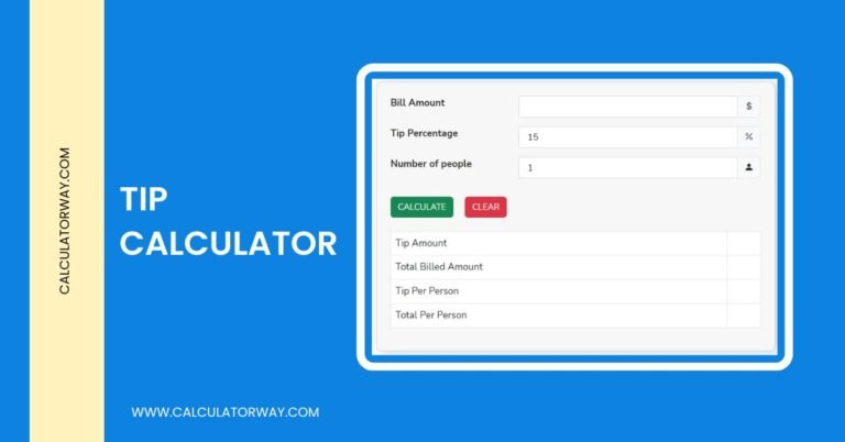 tip calculator