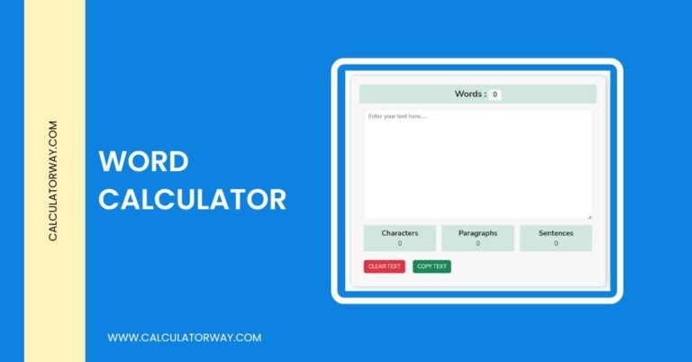 word calculator