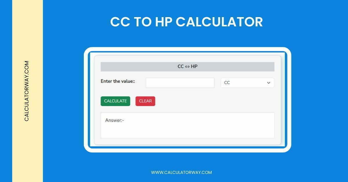 cc-to-hp-calculator-calculatorway