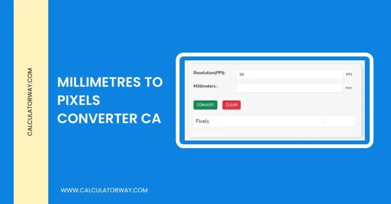 mm to pixels converter