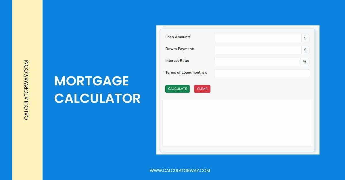 Mortagage Finance Calculator