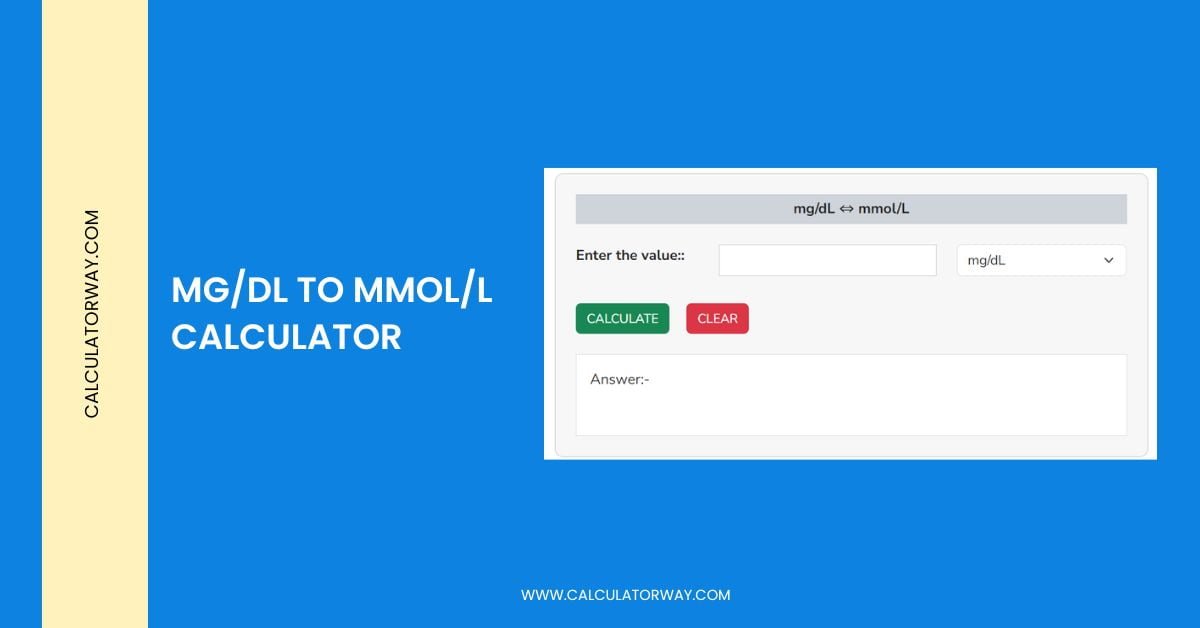How to convert mmol l to mg dl urea formula infoupdate