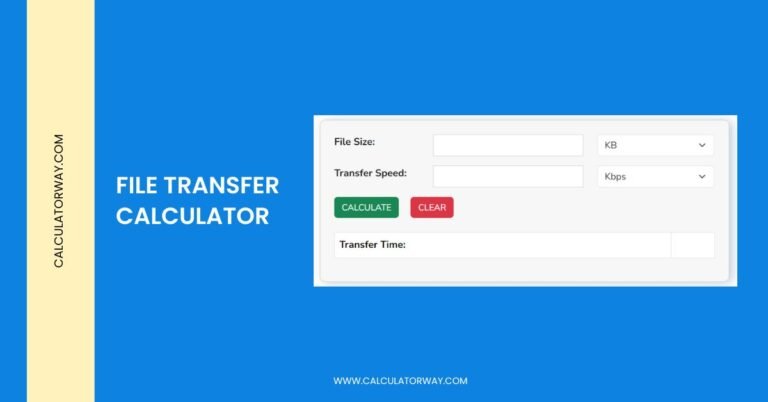 file transfer calculator