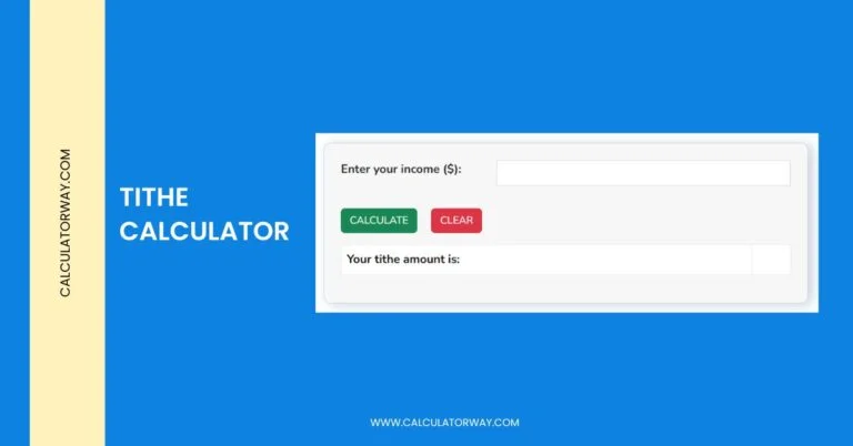 tithe calculator